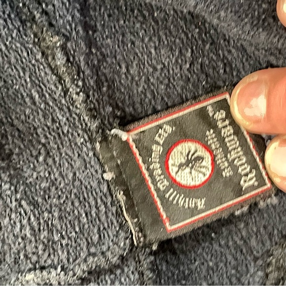 2007 Retro AC DC 1980 Back in BLACK HOODIE size Large - Picture 3 of 10